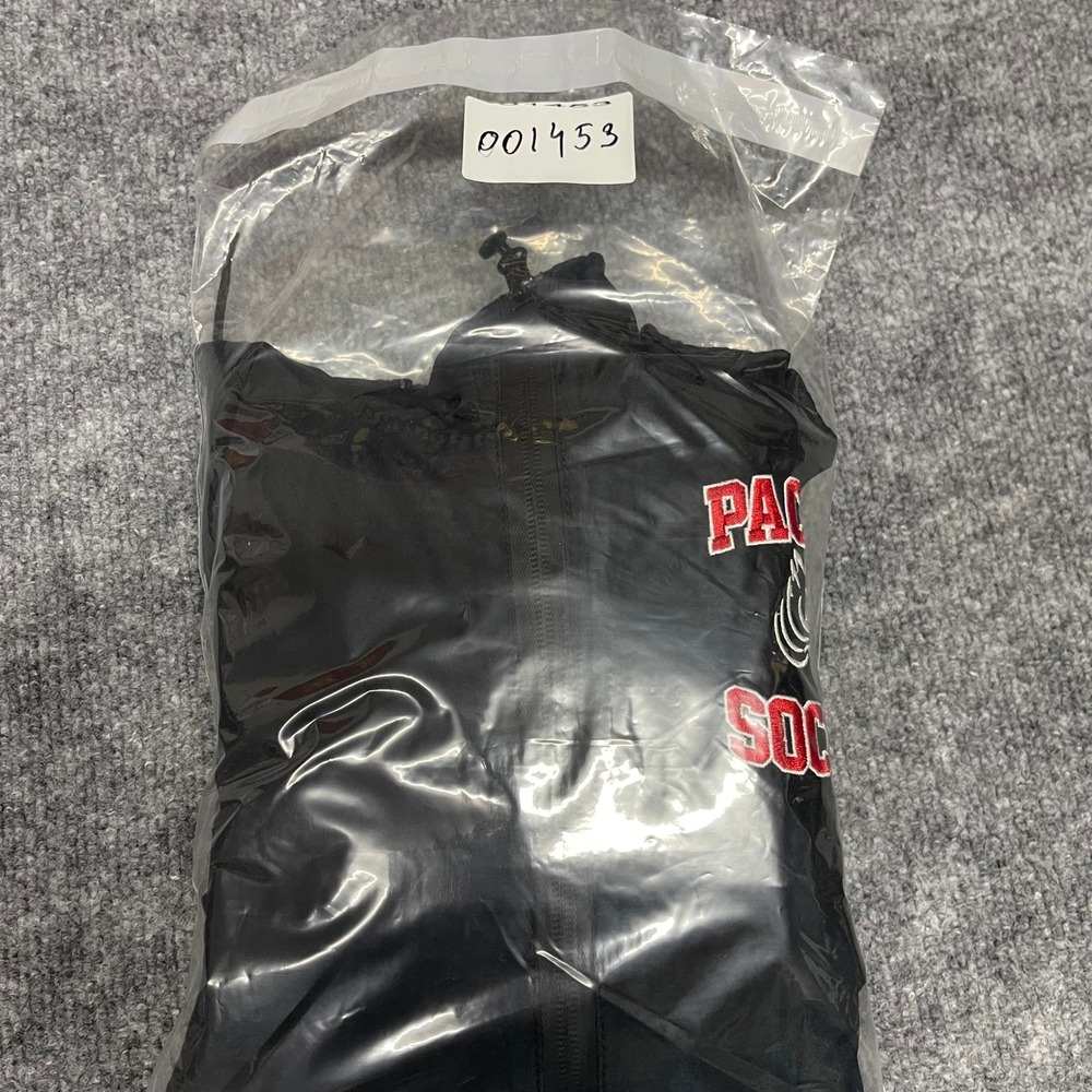Pacific University Boxers Jacket Womens Small Black Soccer Hooded Windbreaker - Picture 14 of 14